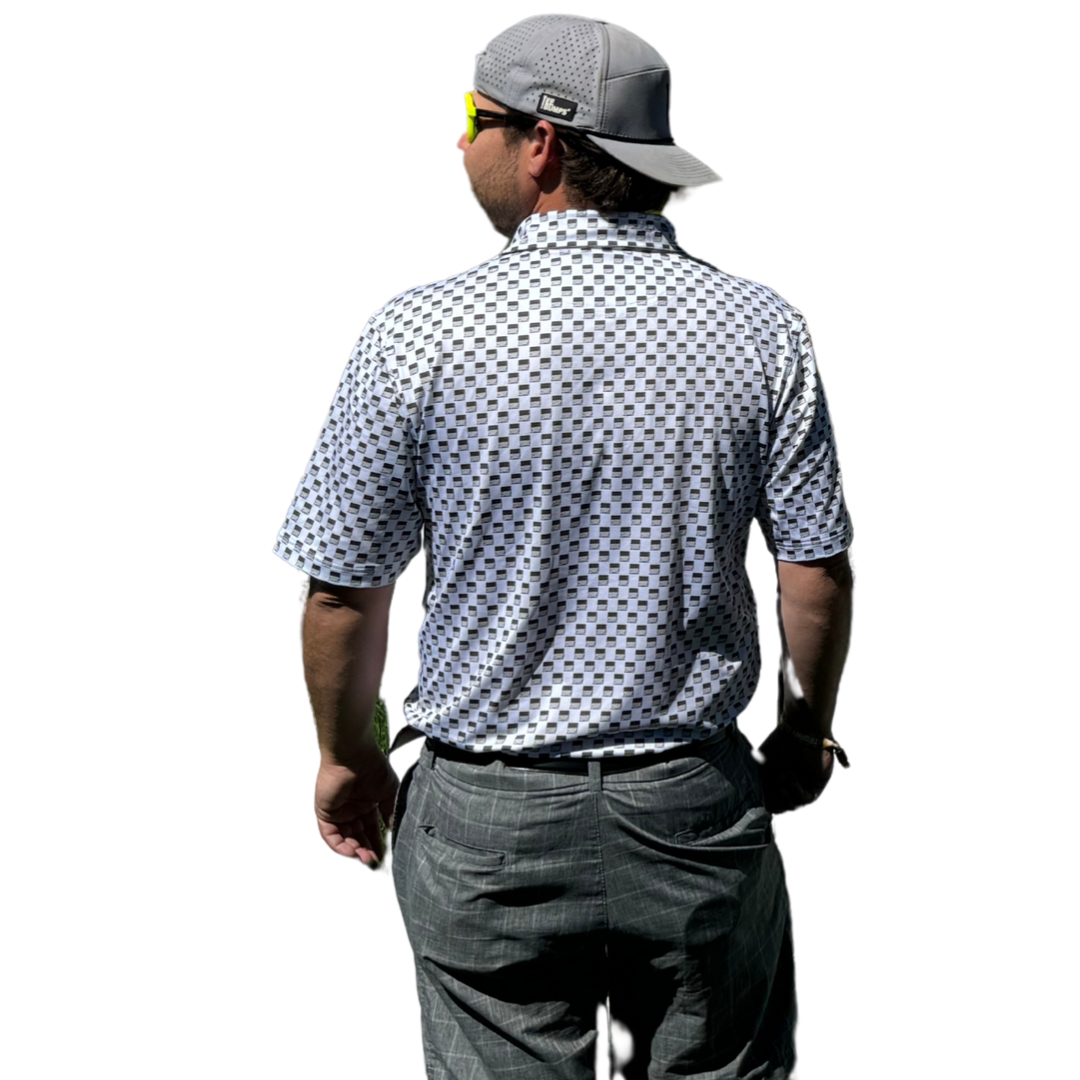 Tee Bumps™️ Ground Score Golf Polo