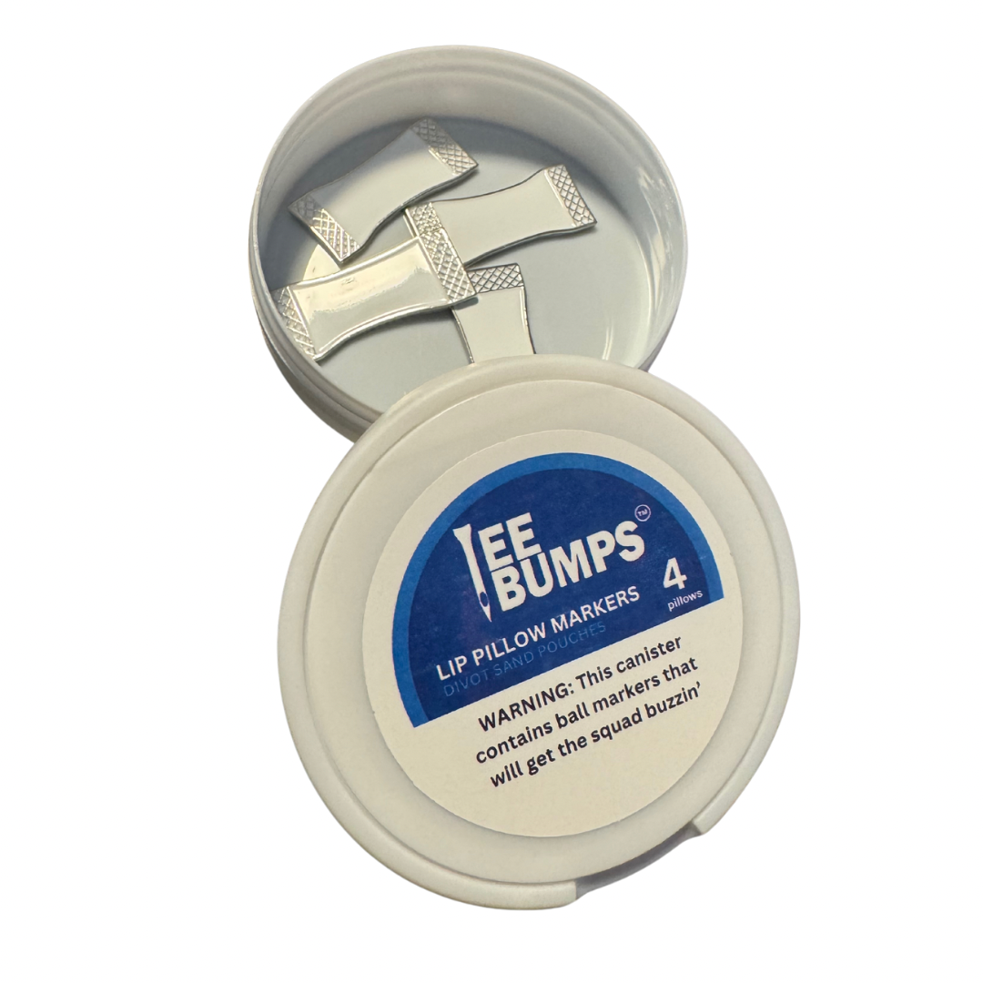 Tee Bumps™️ Lip Pillow (4) Pack Ball Markers