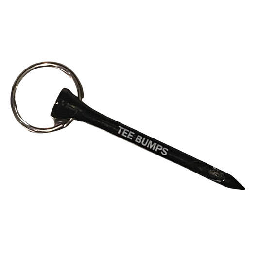 Tee Bumps™️  The “Jackson” Key Chain - BLACK