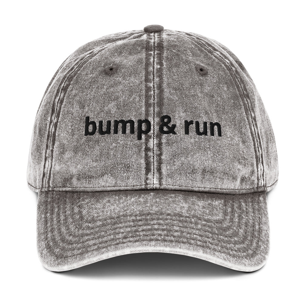 Bump & Run - Vintage Cotton Twill Cap