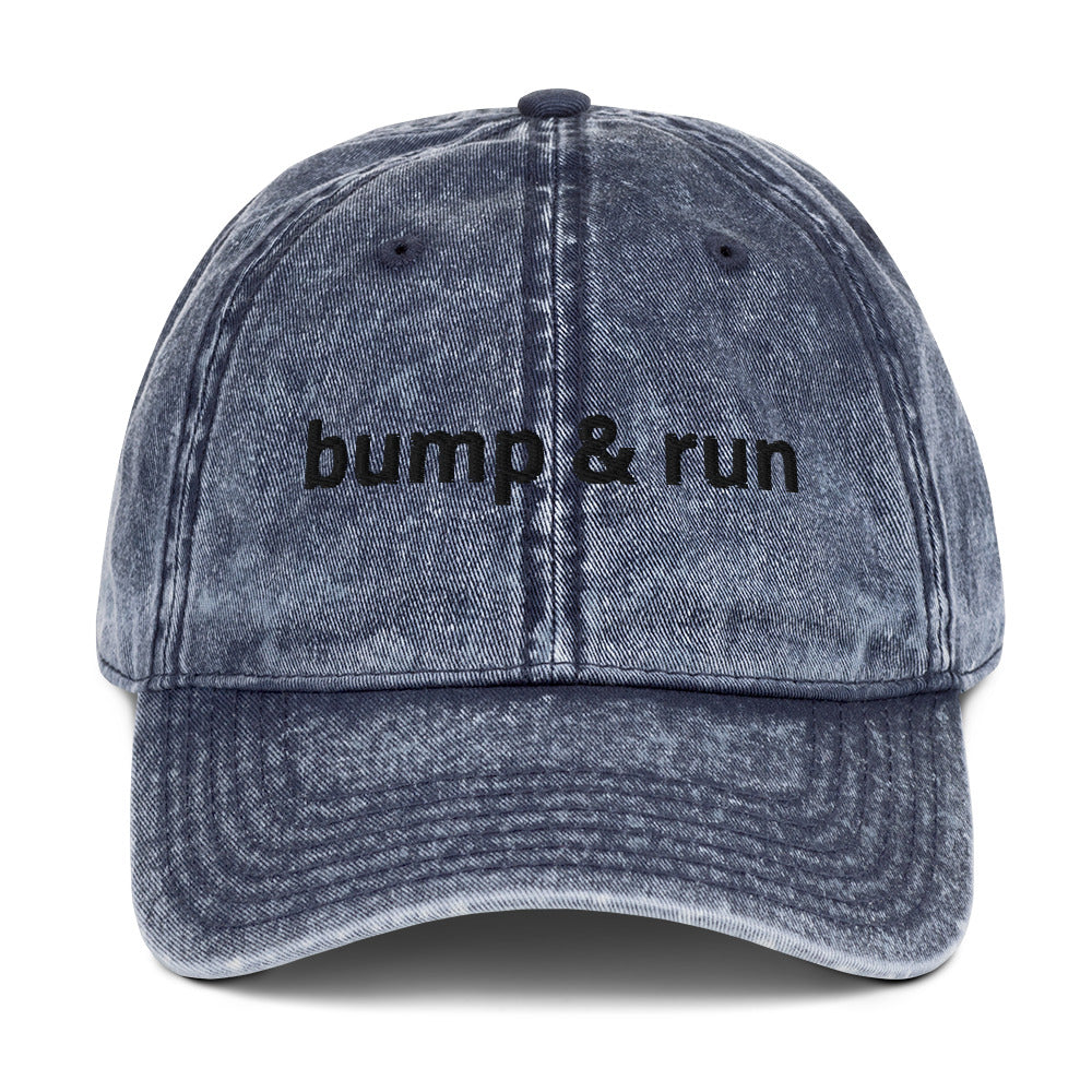 Bump & Run - Vintage Cotton Twill Cap