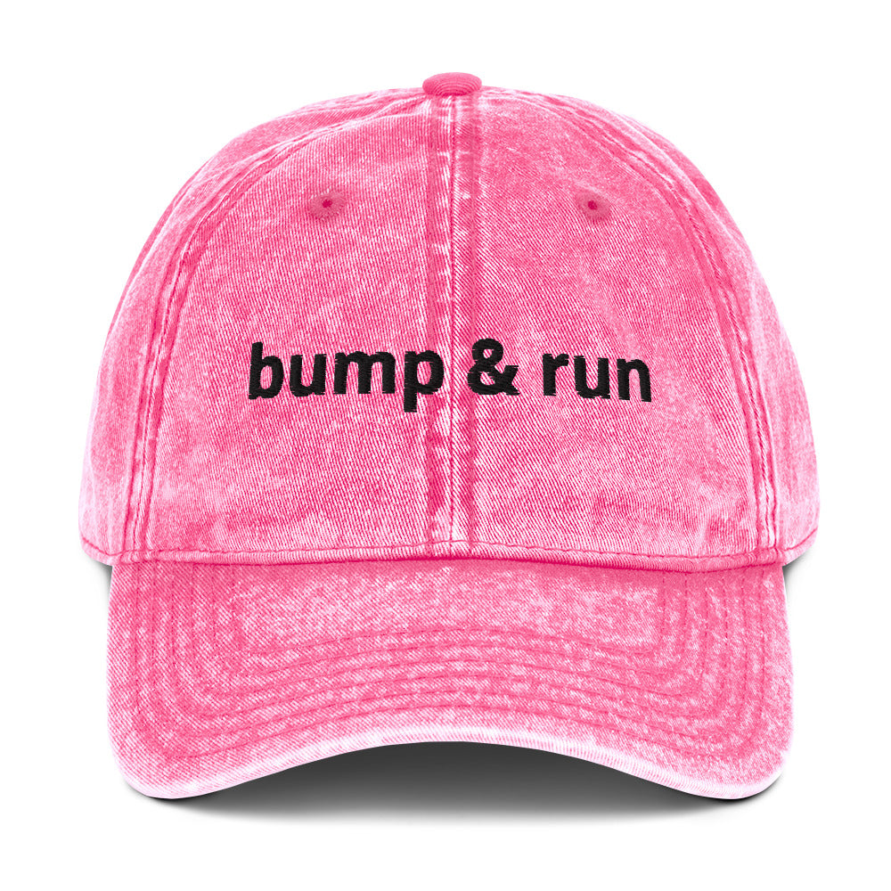 Bump & Run - Vintage Cotton Twill Cap